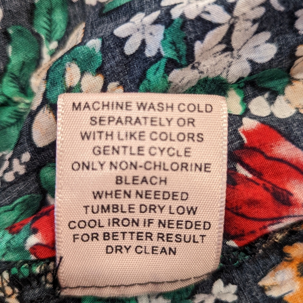 Philosophy Floral Button Down Maxi Dress Size 2 boho - Picture 6 of 7